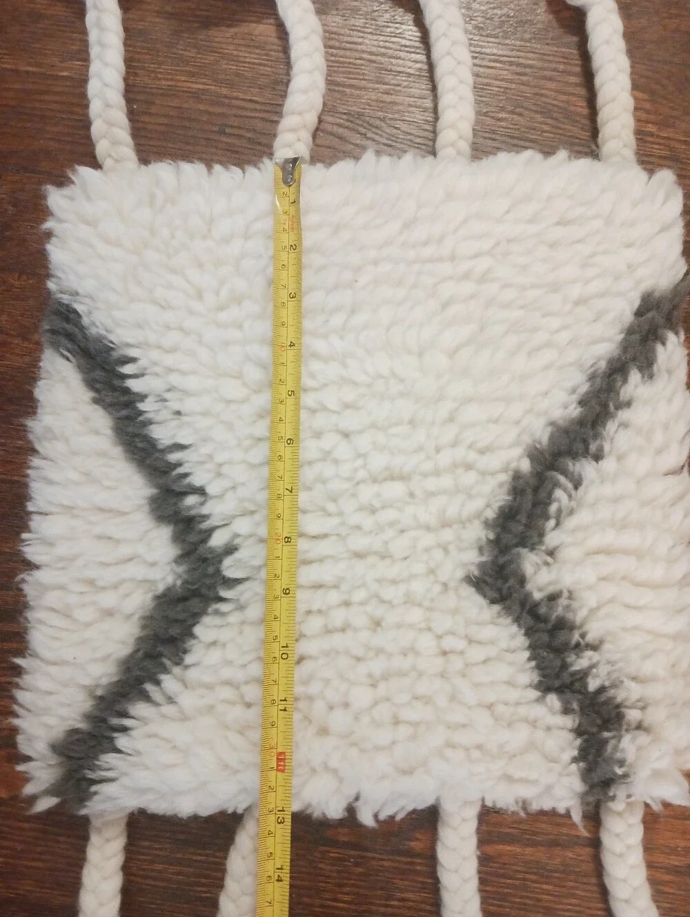 West Elm SOUK Wool Rug Sample Decor Item Handmade 12